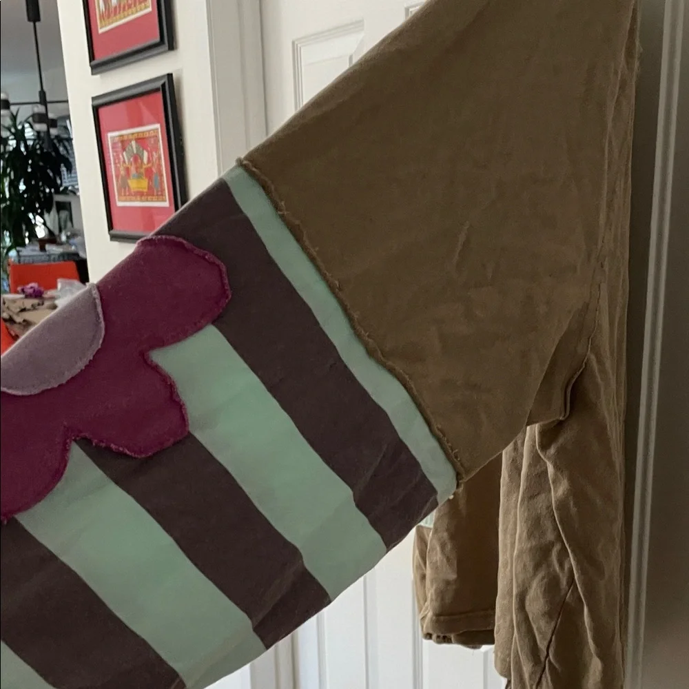 Easel Beige Casual Top - Picture 6 of 12